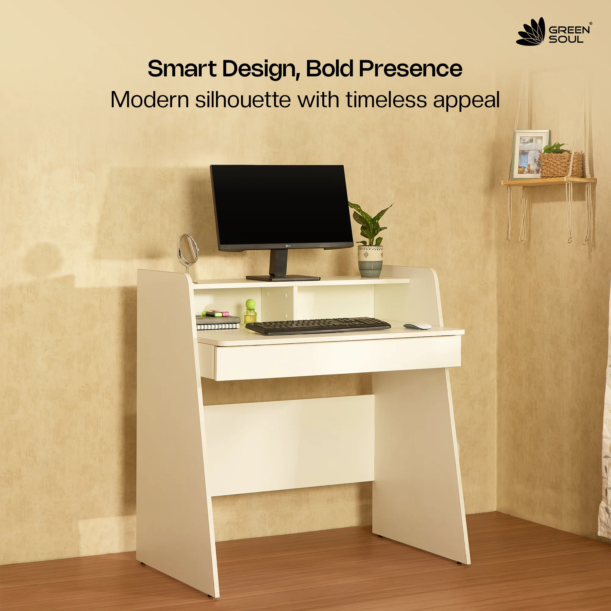 Green Soul Ripple Study Table for Home & Office (3ft Wide) IS 3087 Certified - Image 11