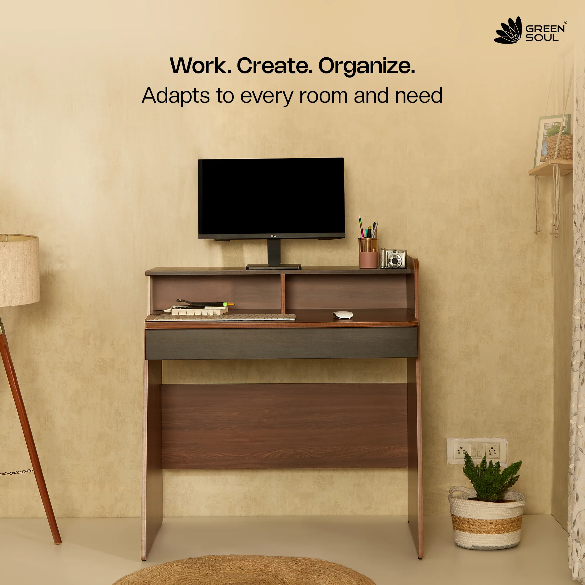Green Soul Ripple Study Table for Home & Office (3ft Wide) IS 3087 Certified - Image 19