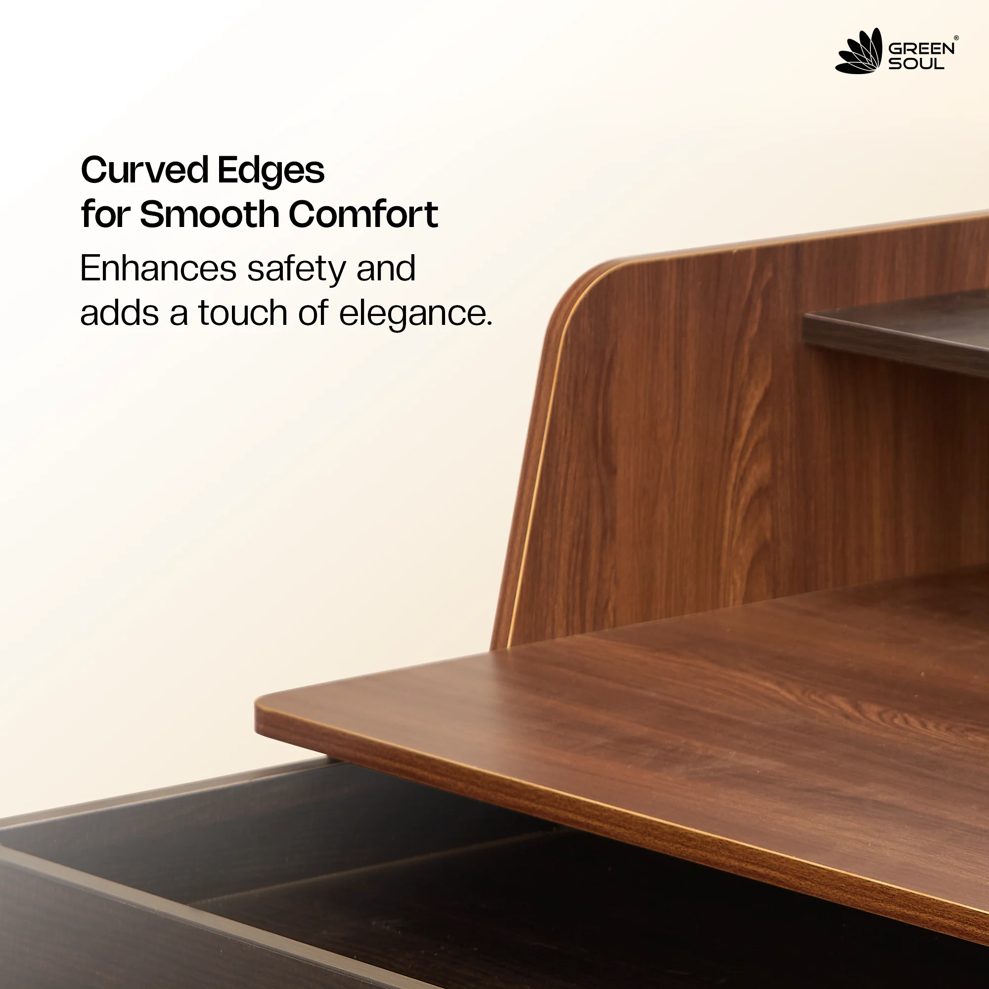 Green Soul Ripple Study Table for Home & Office (3ft Wide) IS 3087 Certified - Image 21