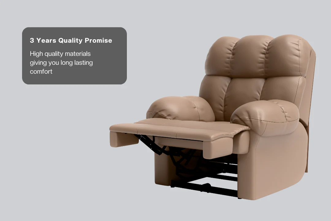 Green Soul Shangri-La Rocking, Revolving and Recline Single Seater Electric Recliner Sofa - Image 14