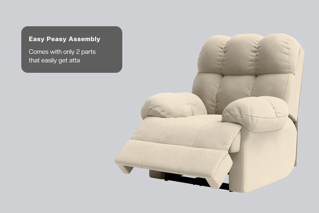 Green Soul Shangri-La Rocking, Revolving and Recline Single Seater Electric Recliner Sofa - Image 22