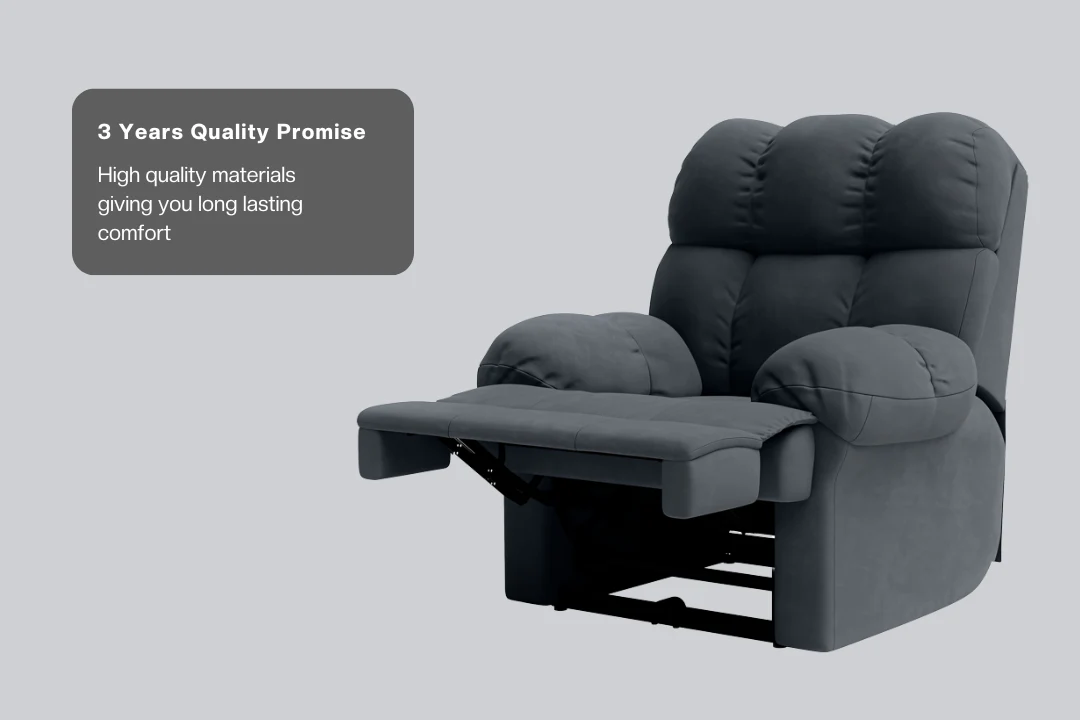 Green Soul Shangri-La Rocking, Revolving and Recline Single Seater Electric Recliner Sofa - Image 57