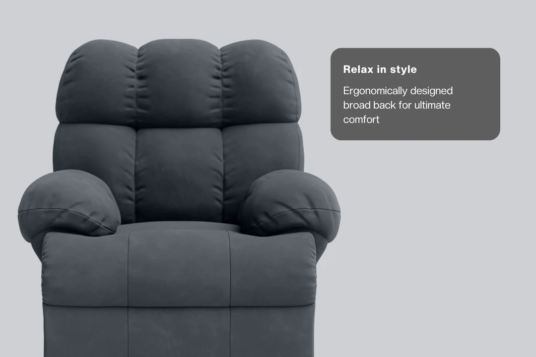 Green Soul Shangri-La Rocking, Revolving and Recline Single Seater Electric Recliner Sofa - Image 82