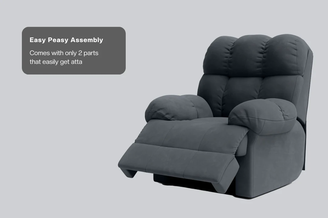 Green Soul Shangri-La Rocking, Revolving and Recline Single Seater Electric Recliner Sofa - Image 83
