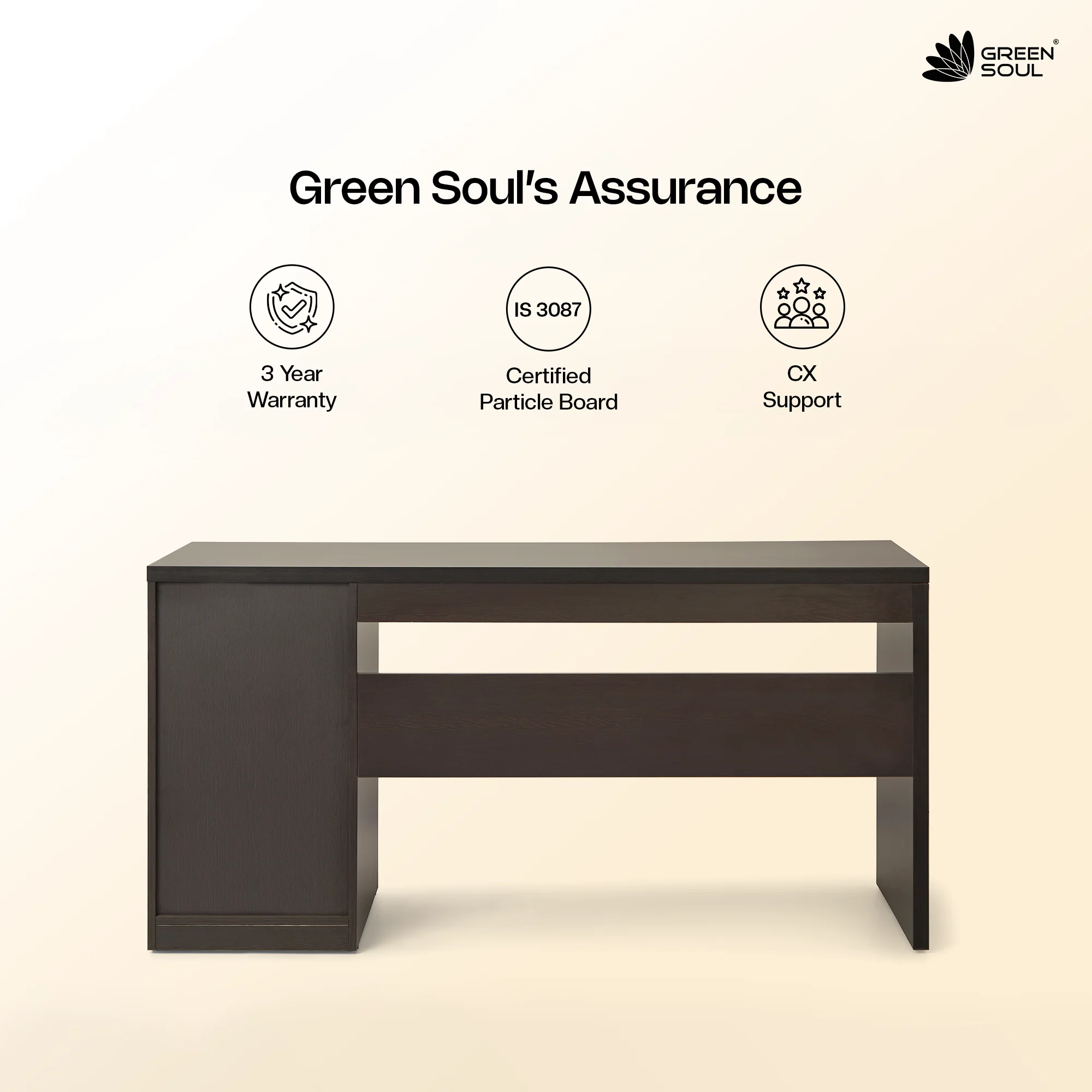 Green Soul Venue Pro 5ft Wide Study Table - Image 9