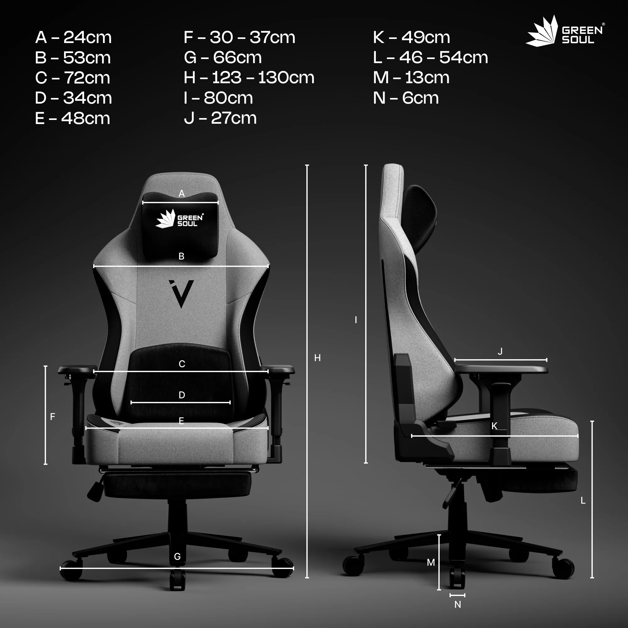 Green Soul Vision Pro V2 Gaming Chair - Image 51
