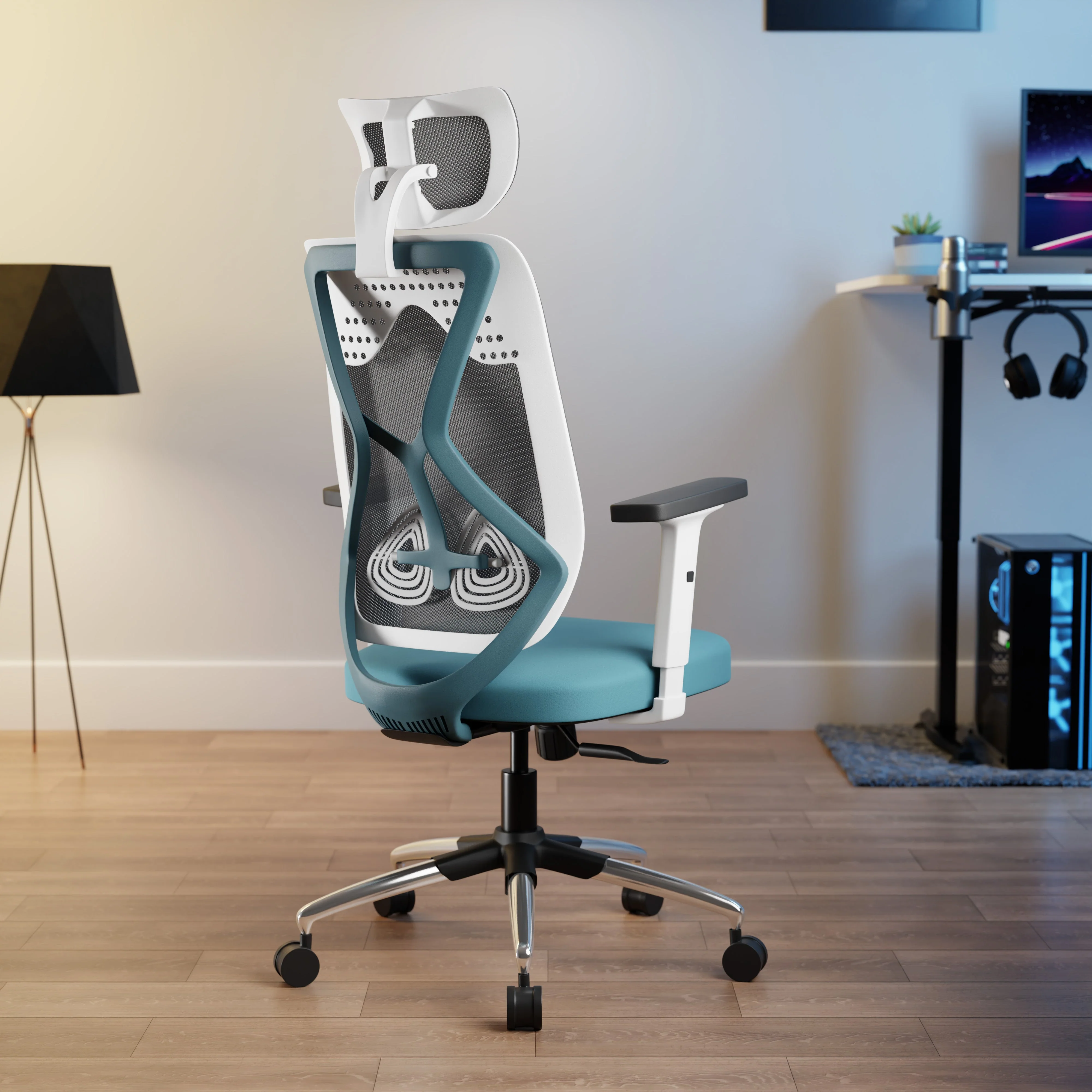Green Soul Renewed Zodiac Lite High Back Mesh Office Chair - Image 15