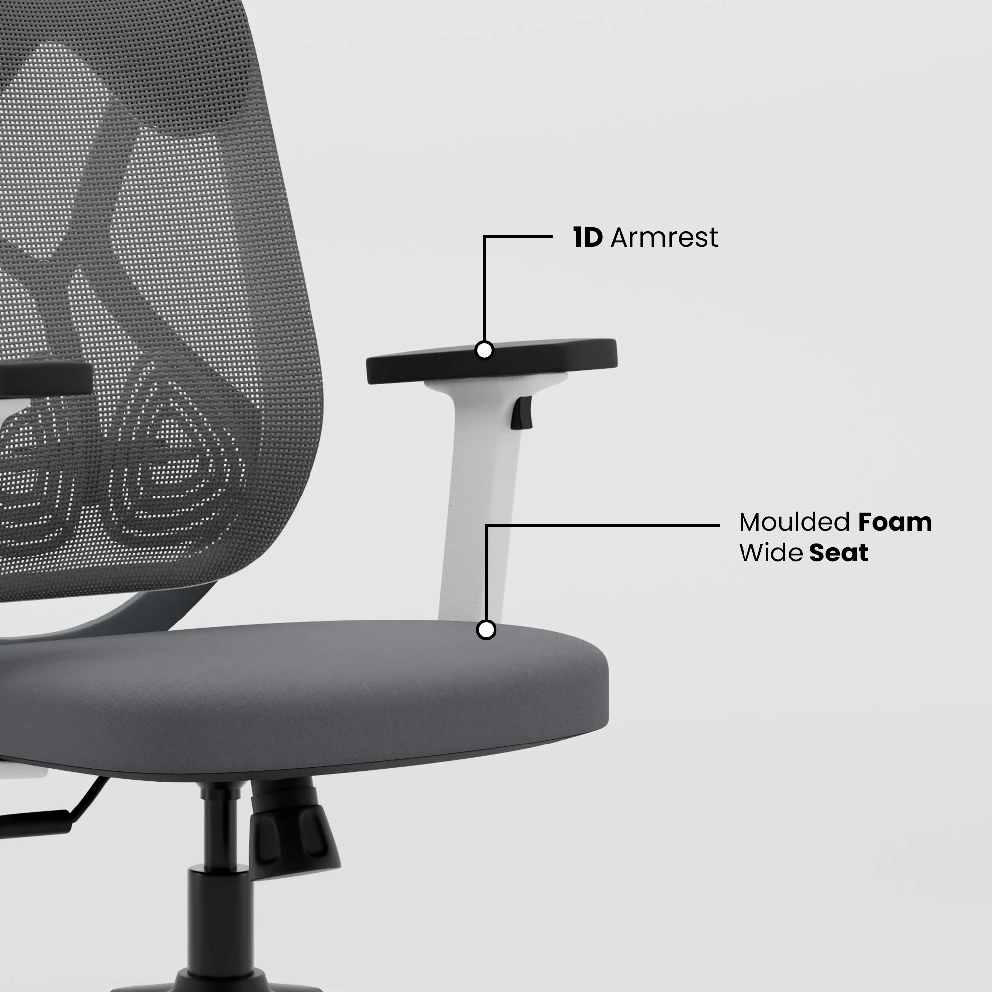 Green Soul Renewed Zodiac Lite High Back Mesh Office Chair - Image 66