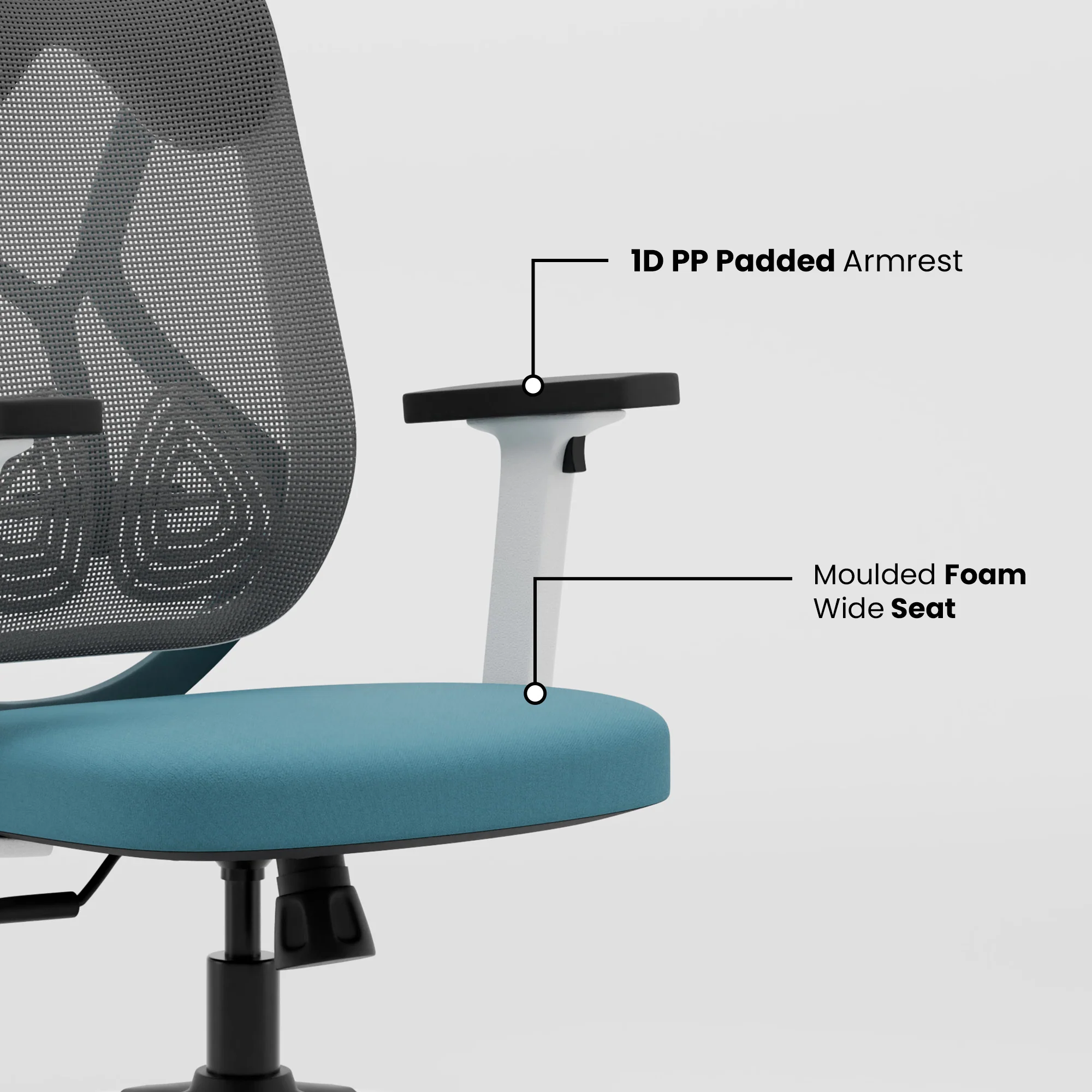 Green Soul Renewed Zodiac Lite High Back Mesh Office Chair - Image 77