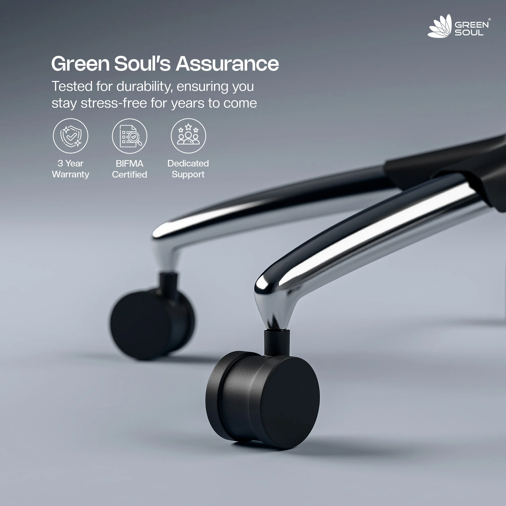 Green Soul Zodiac Pro Series High Back Mesh Office Chair - Image 123