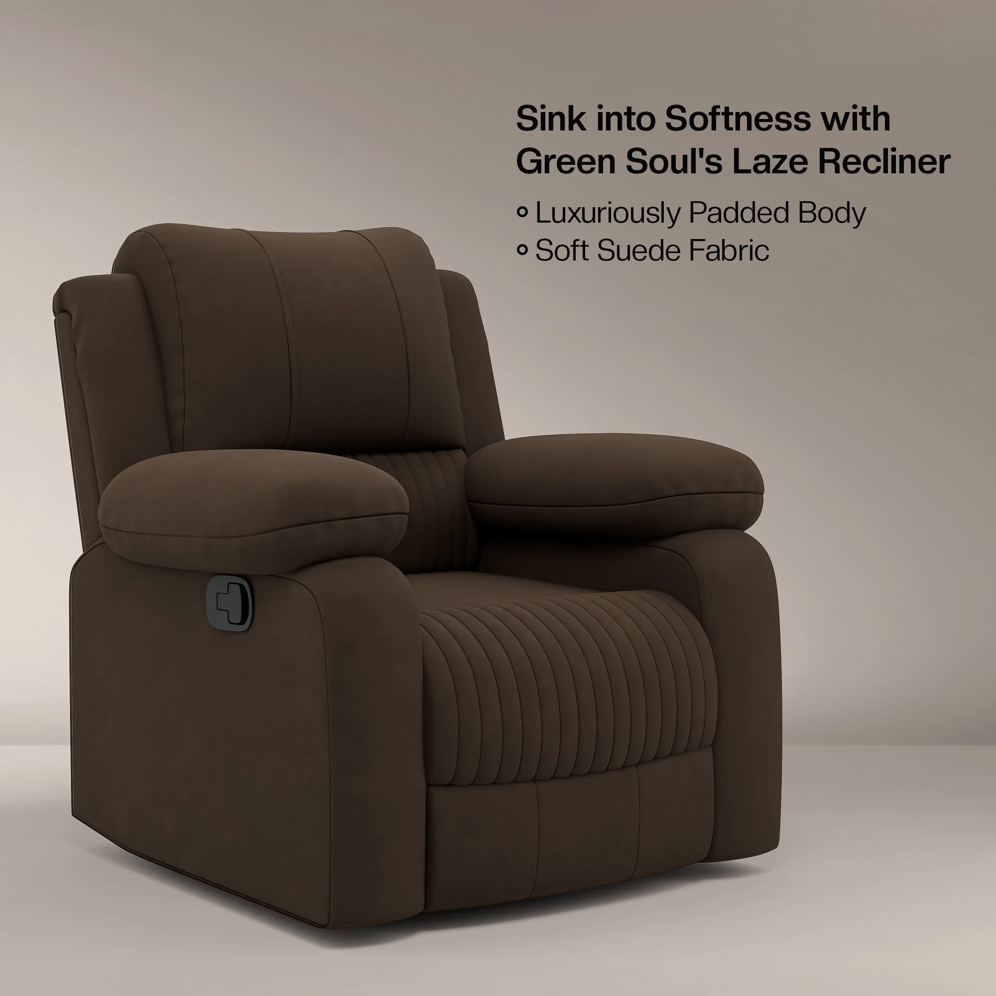 Green soul Laze (R3) Single Seater Electric Recliner Sofa - Image 5