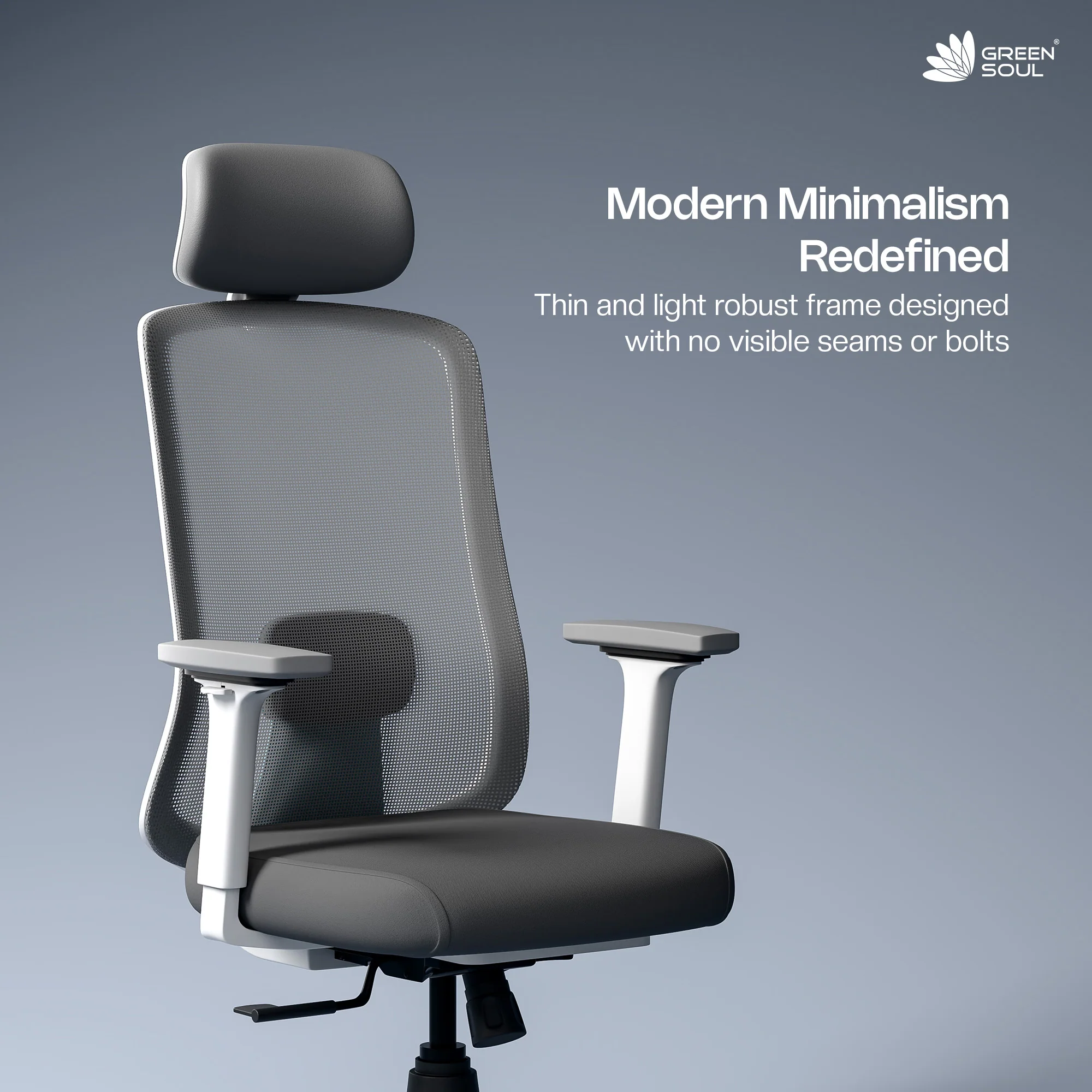 Green Soul Renewed Cosmos Lite Ergonomic Office Chair - Image 16