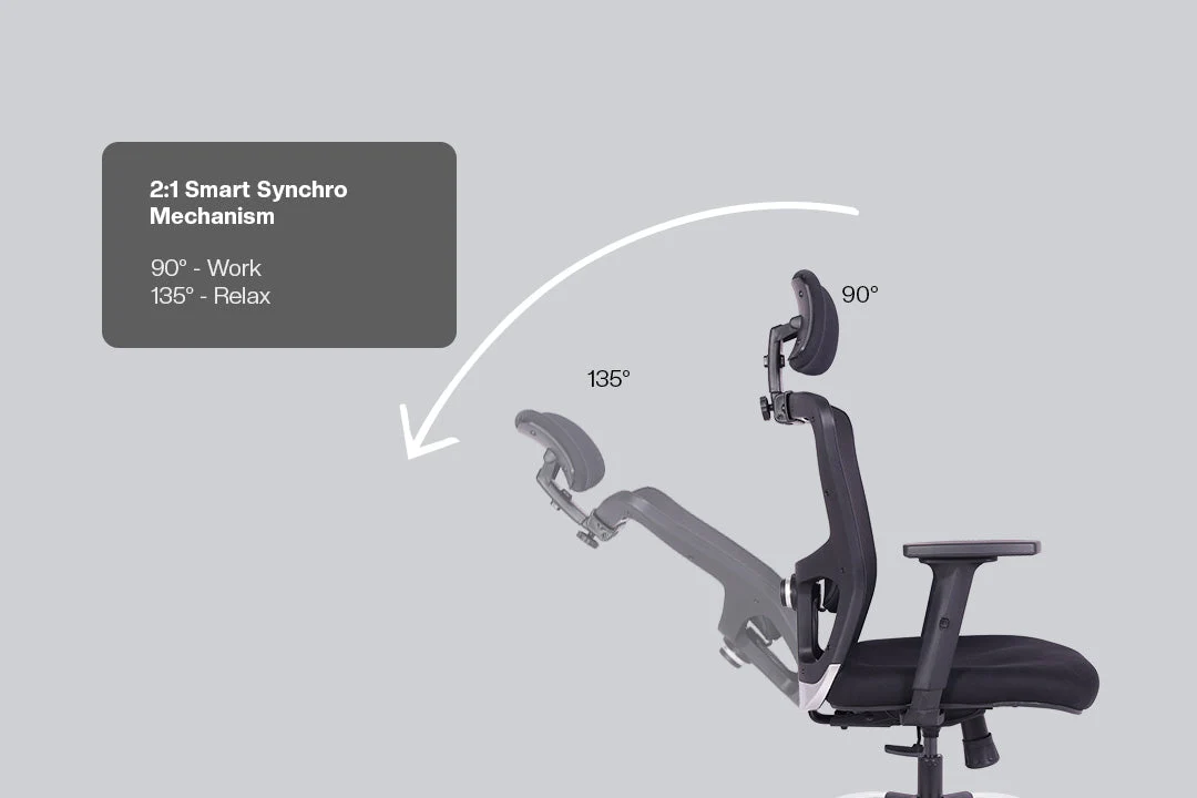 Green Soul Renewed Crystal V2 High Back Mesh  Office Chair - Image 5