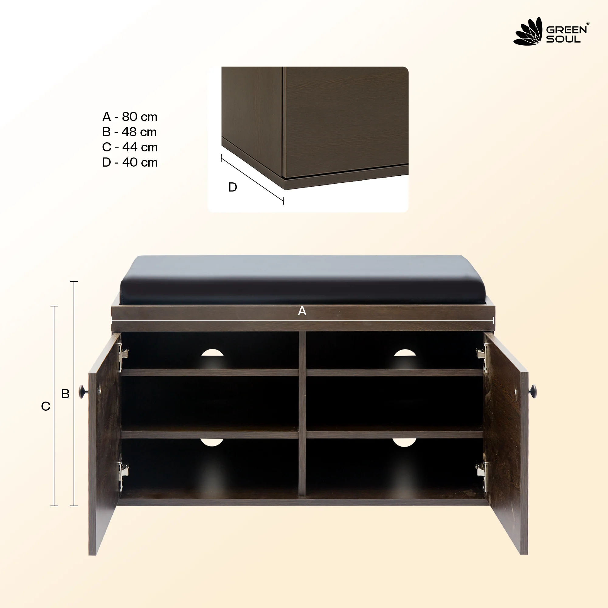 Renewed Fortuna 2-Door Shoe Cabinet - Image 12