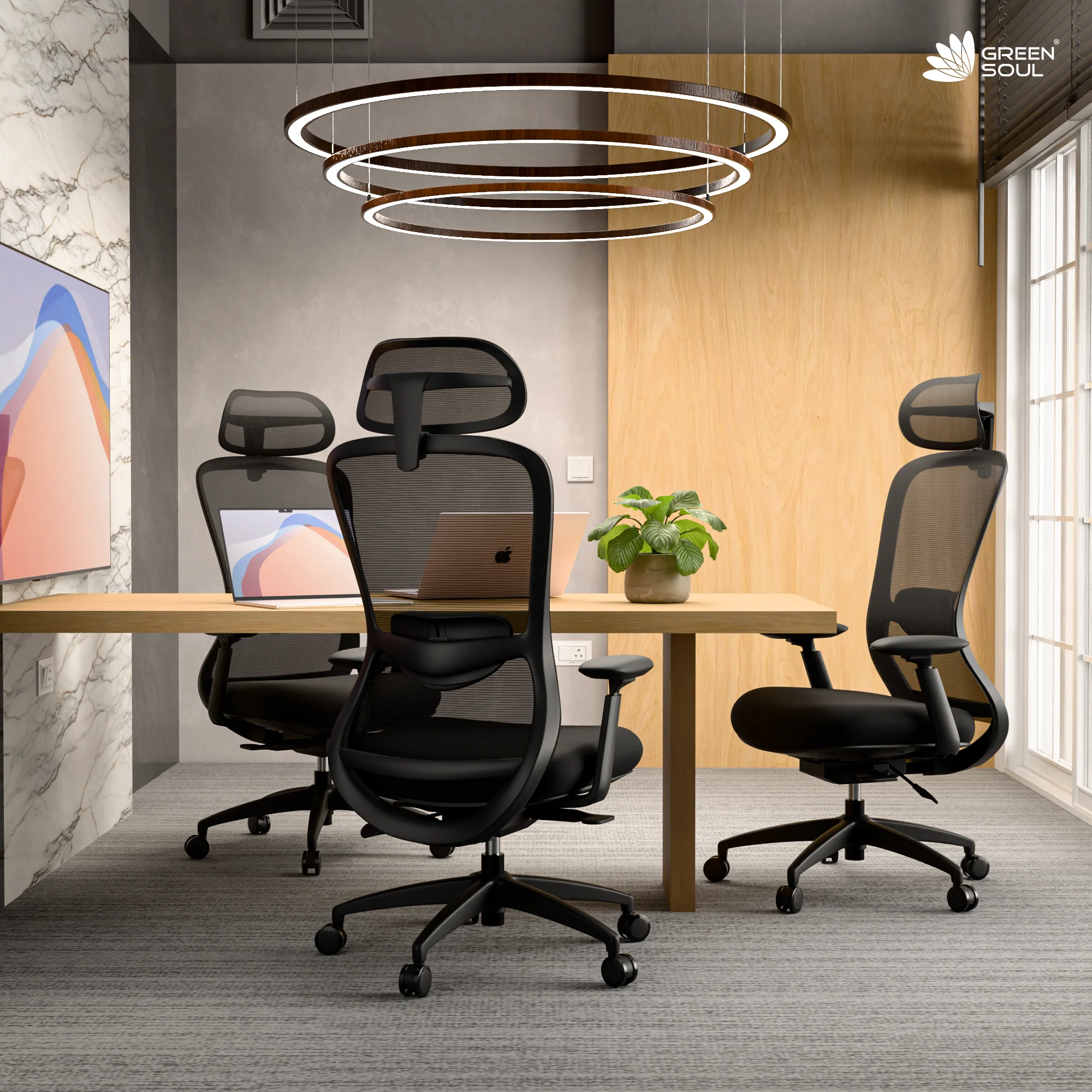 Green Soul Galaxy Ergonomic Office Chair - Image 55