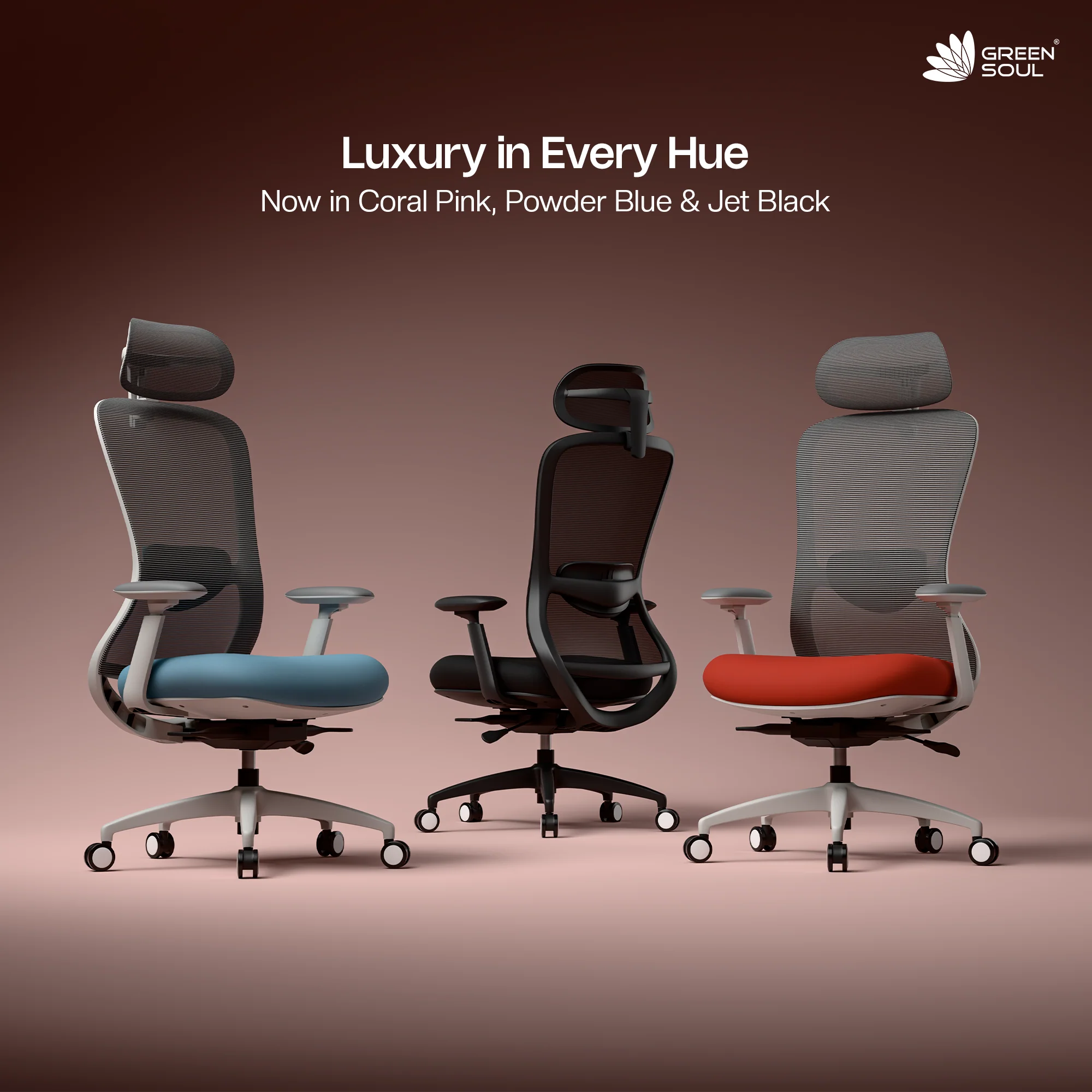 Green Soul Galaxy Ergonomic Office Chair - Image 58
