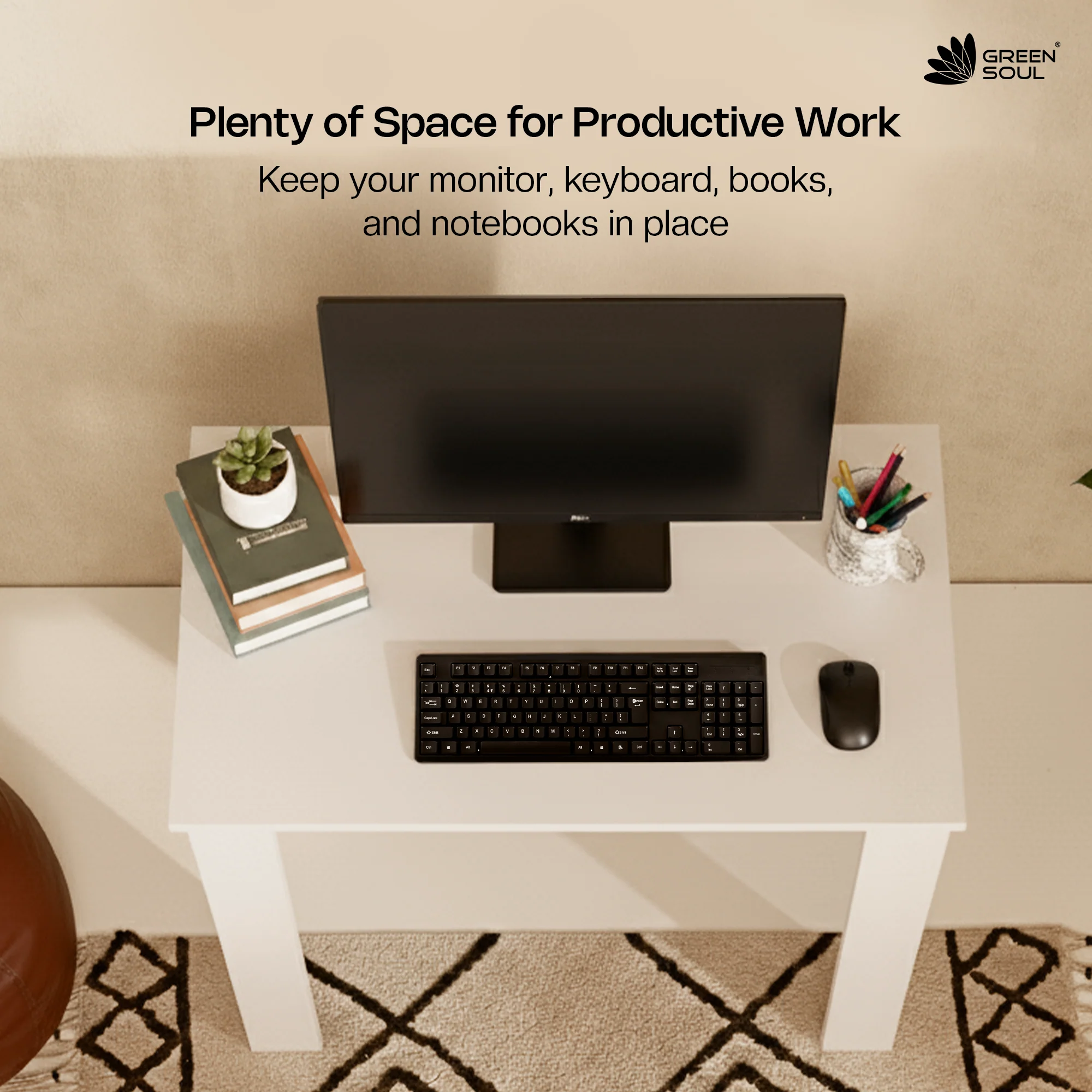 Renewed Indus Study Table for Home & Office | 90cm - Image 15