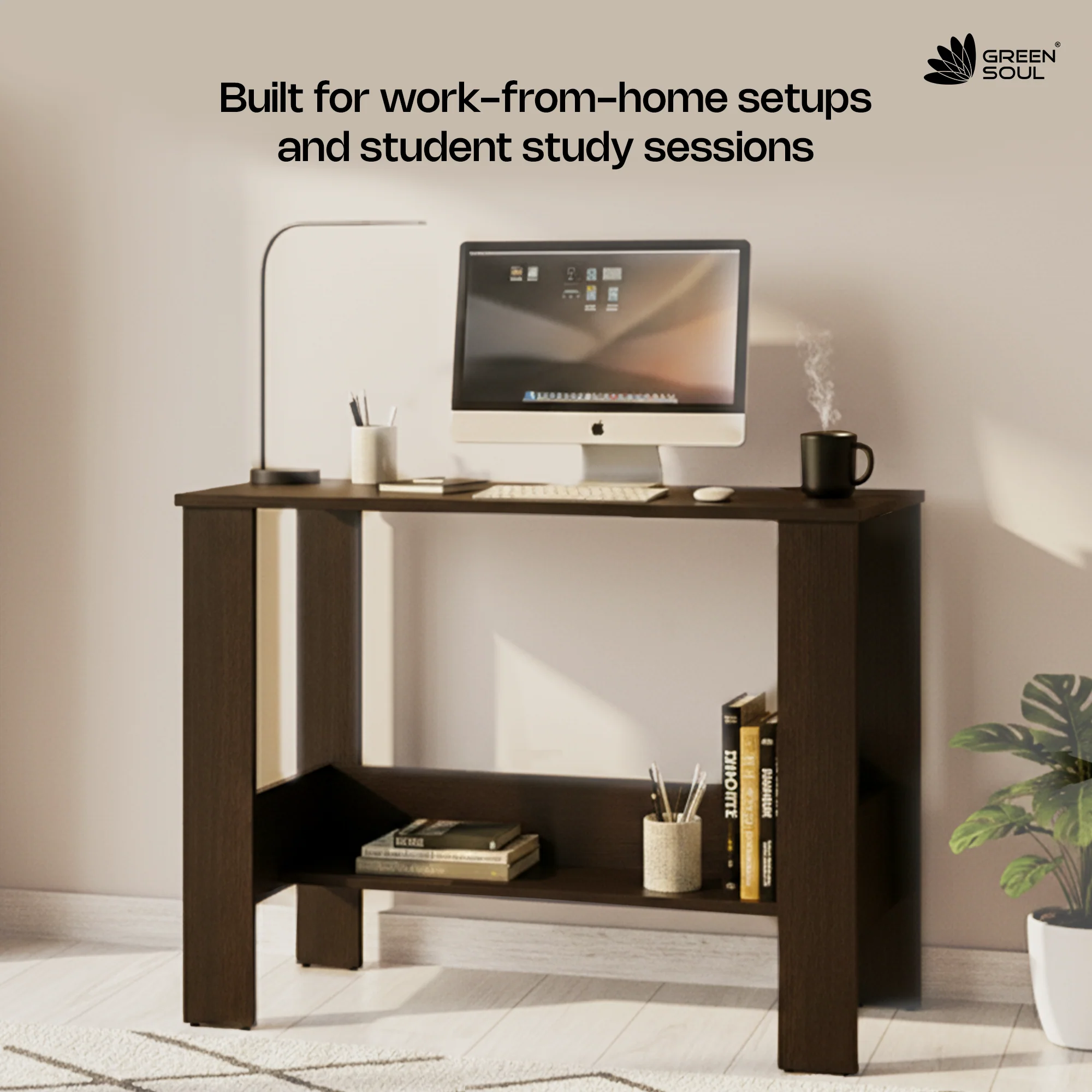 Renewed Indus Study Table for Home & Office | 90cm - Image 2