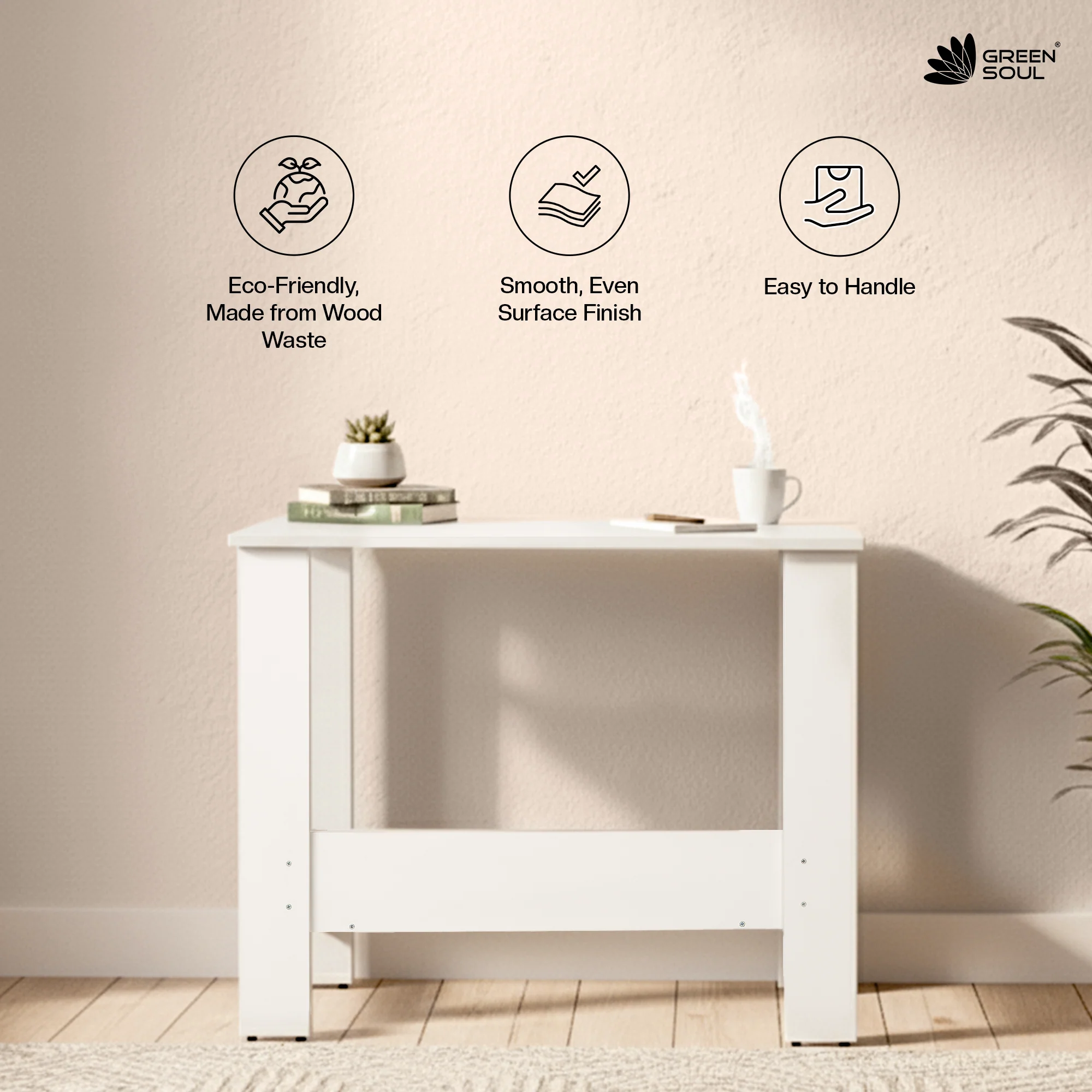 Renewed Indus Study Table for Home & Office | 90cm - Image 9