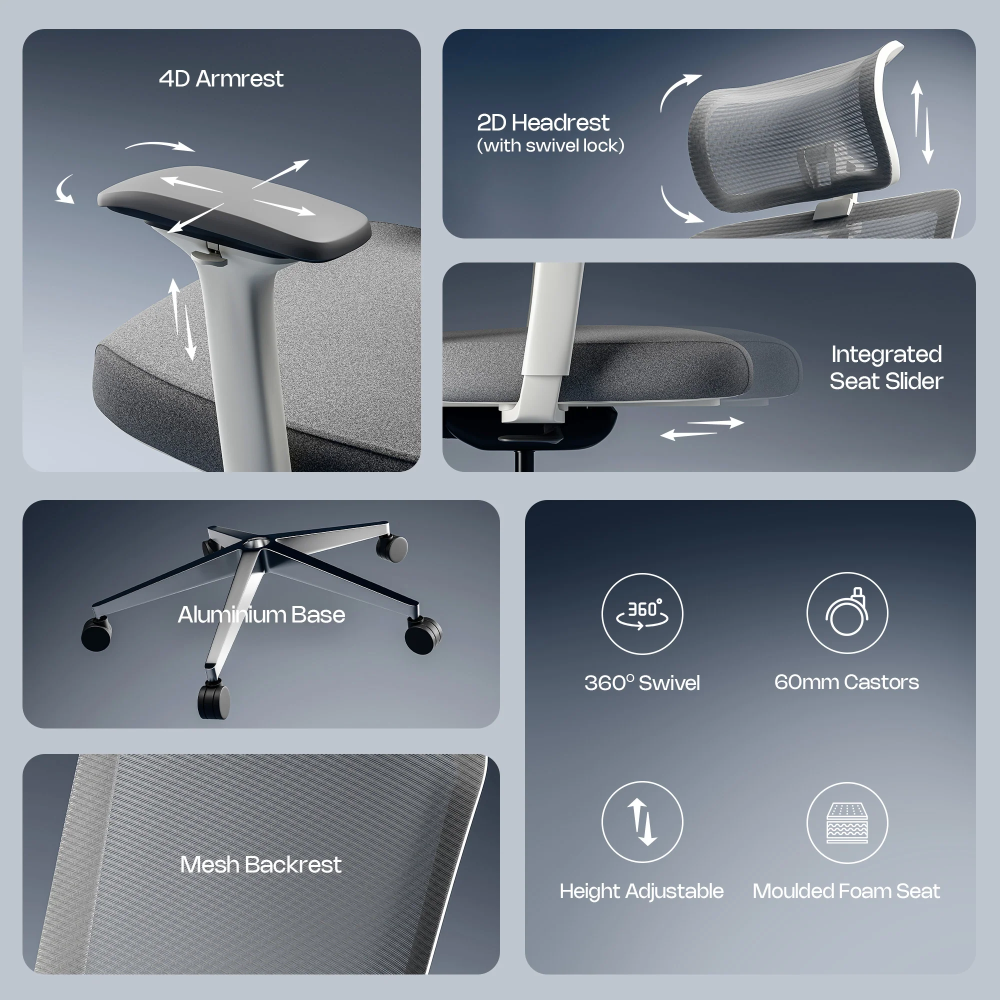 Green Soul Renewed Leo Pro Ergonomic Office Chair - Image 13