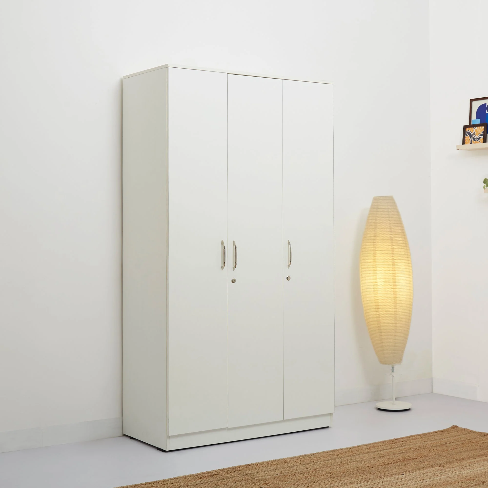 Green Soul Renewed Merlin 3-Door Wardrobe - Image 3