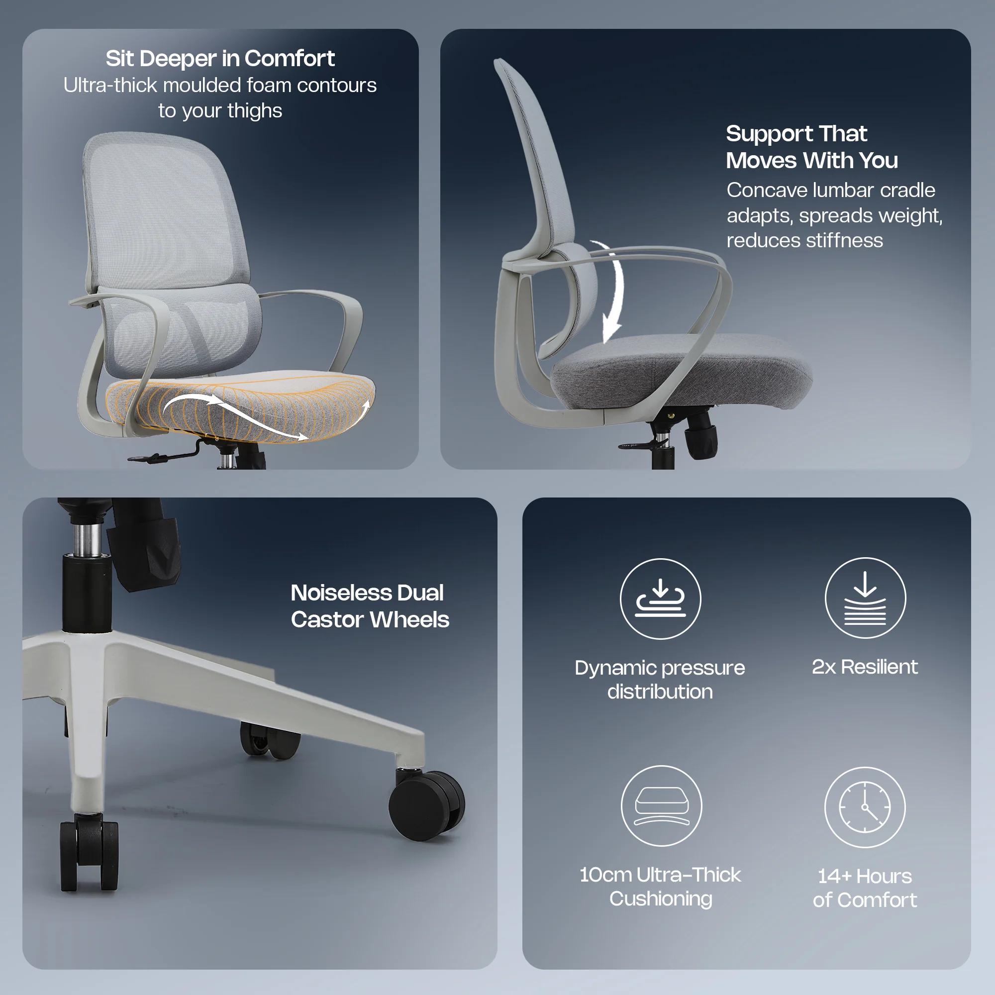 Green Soul Renewed Orbit Ergonomic Office Chair - Image 16