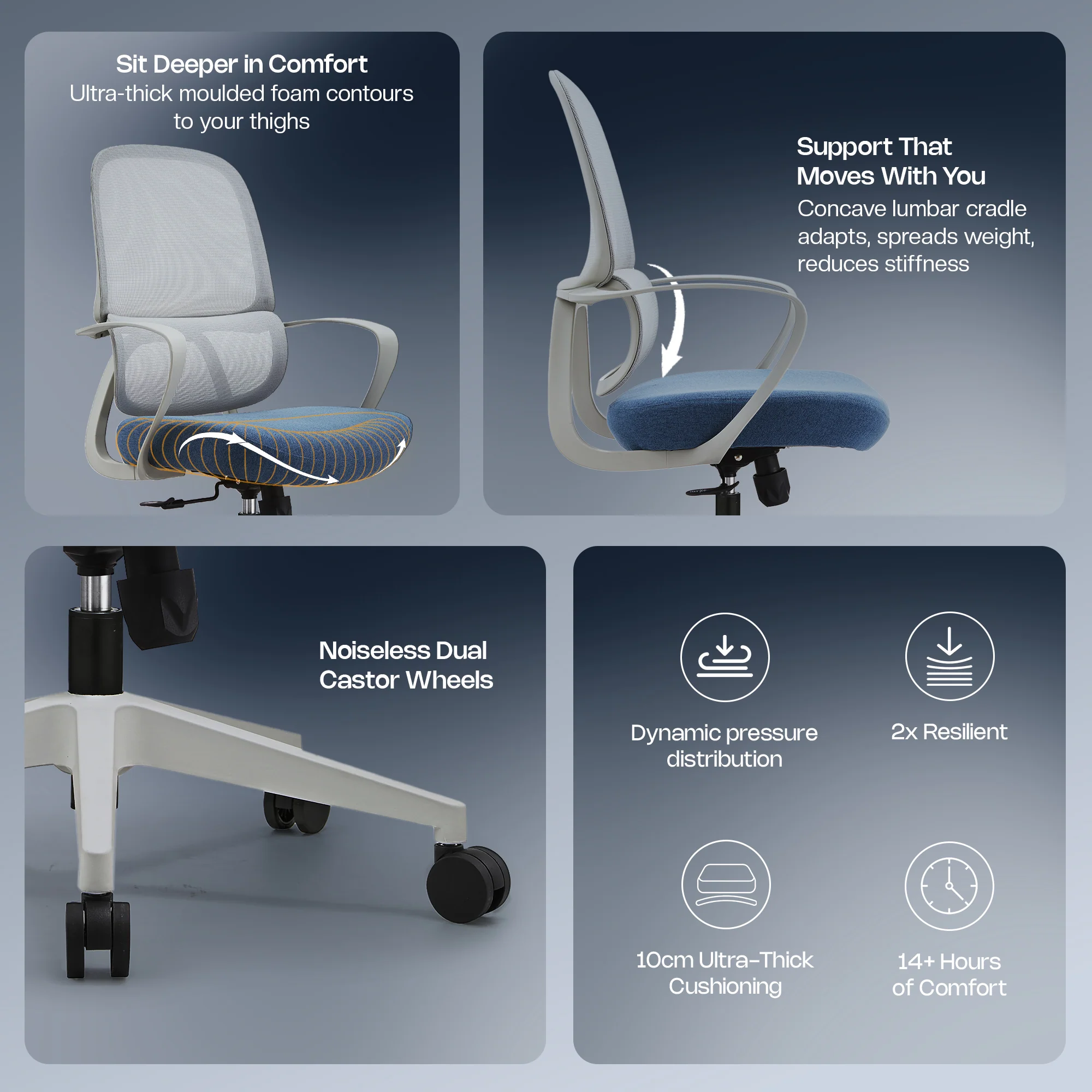 Green Soul Renewed Orbit Ergonomic Office Chair - Image 26