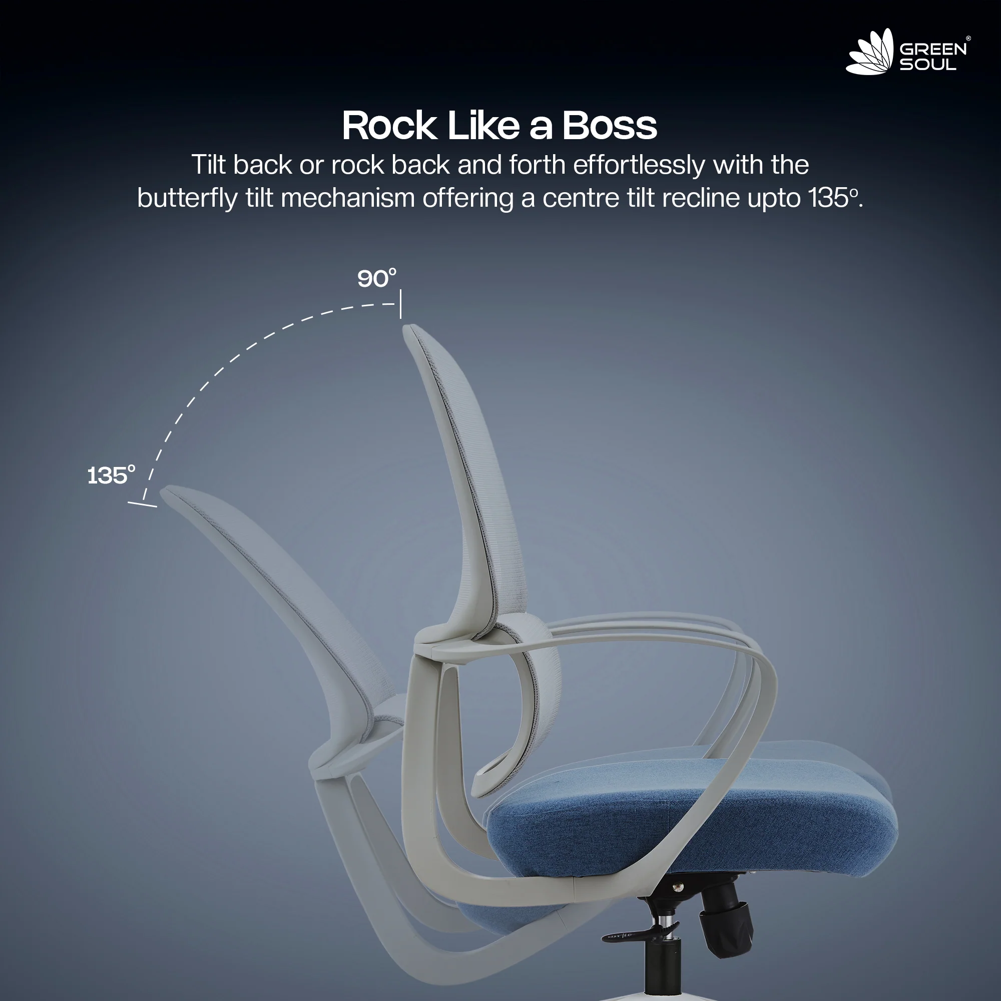 Green Soul Renewed Orbit Ergonomic Office Chair - Image 29