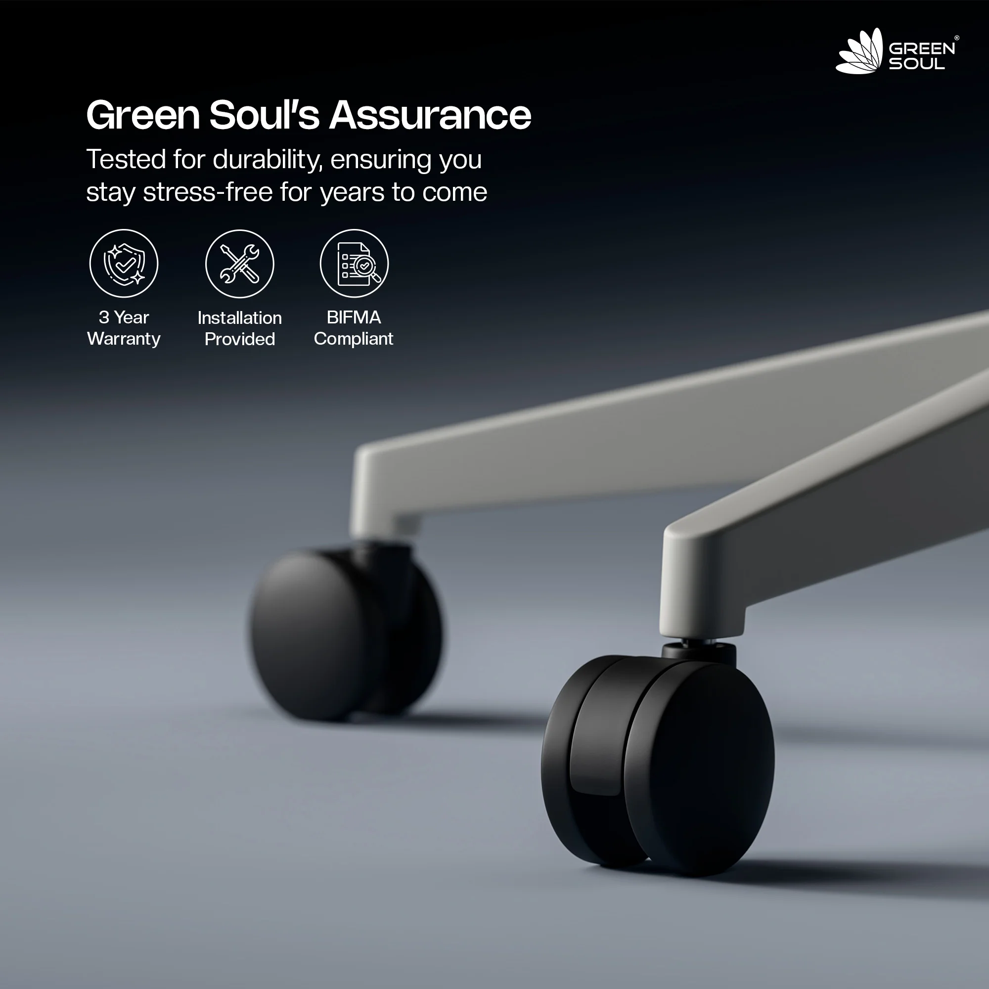 Green Soul Renewed Orbit Ergonomic Office Chair - Image 30