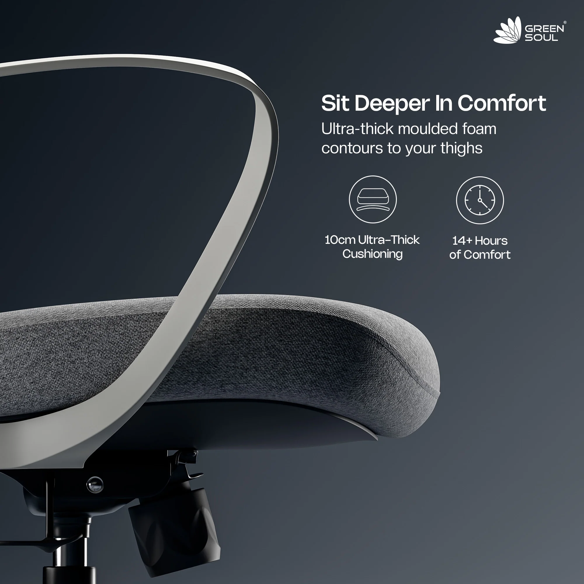 Green Soul Renewed Orbit Ergonomic Office Chair - Image 32
