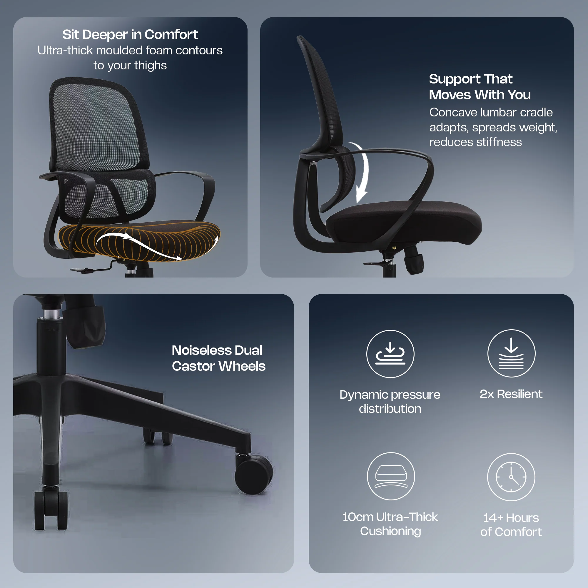 Green Soul Renewed Orbit Ergonomic Office Chair - Image 5