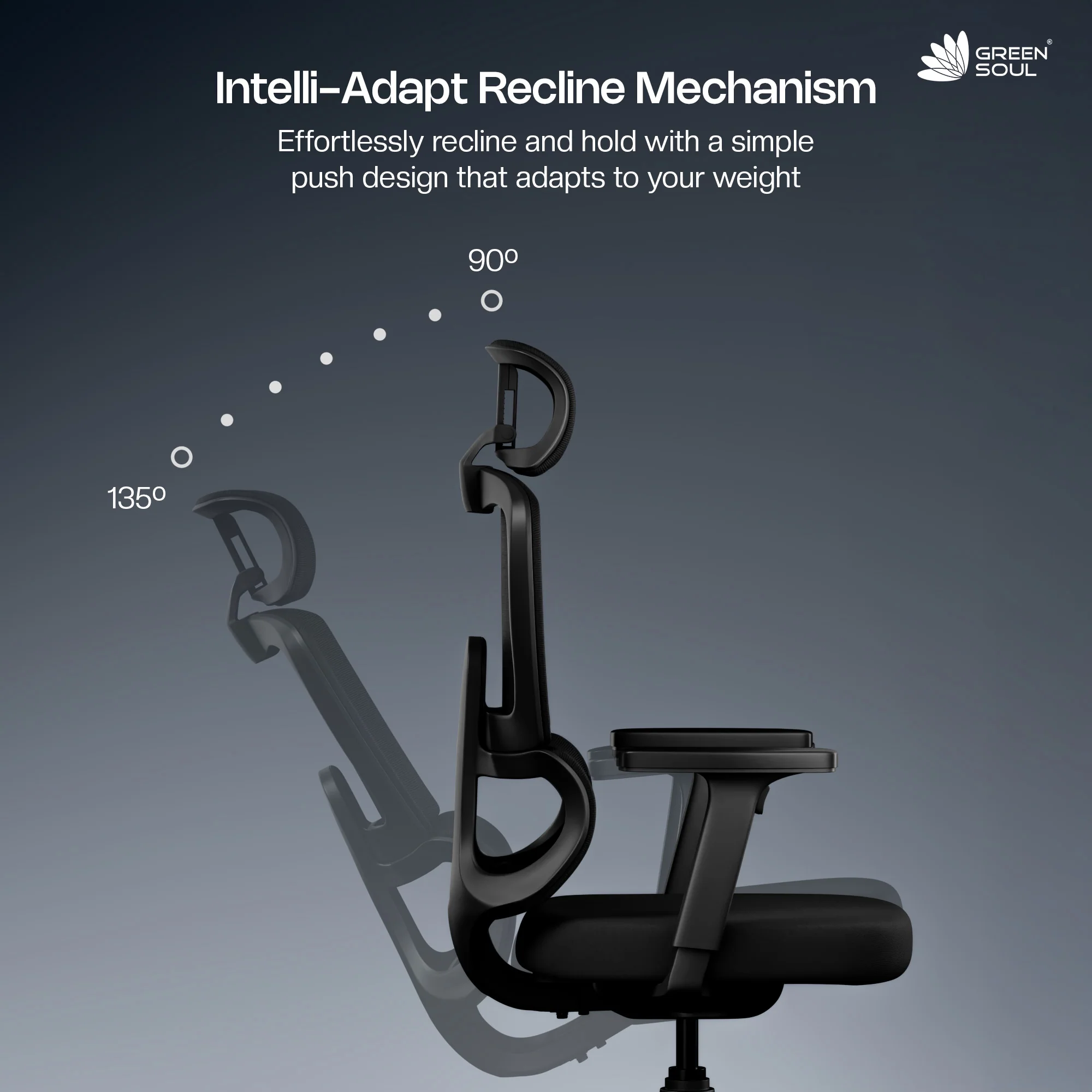 Green Soul Renewed Orion Ergonomic Office Chair - Image 23