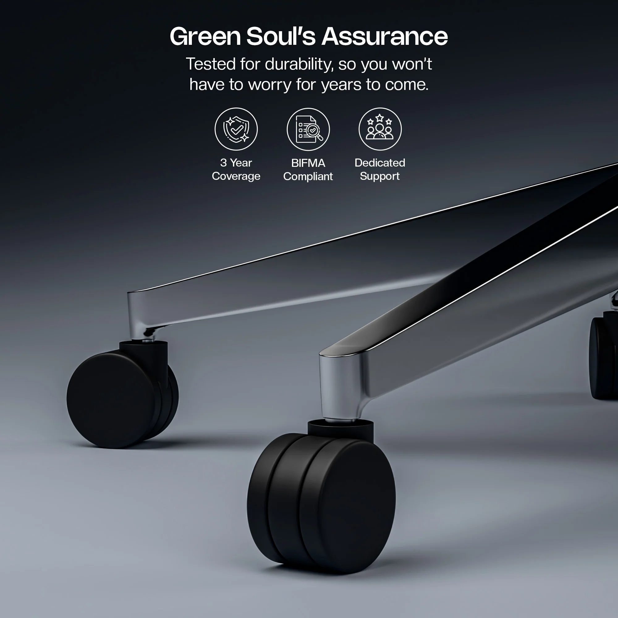 Green Soul Renewed Orion Ergonomic Office Chair - Image 25