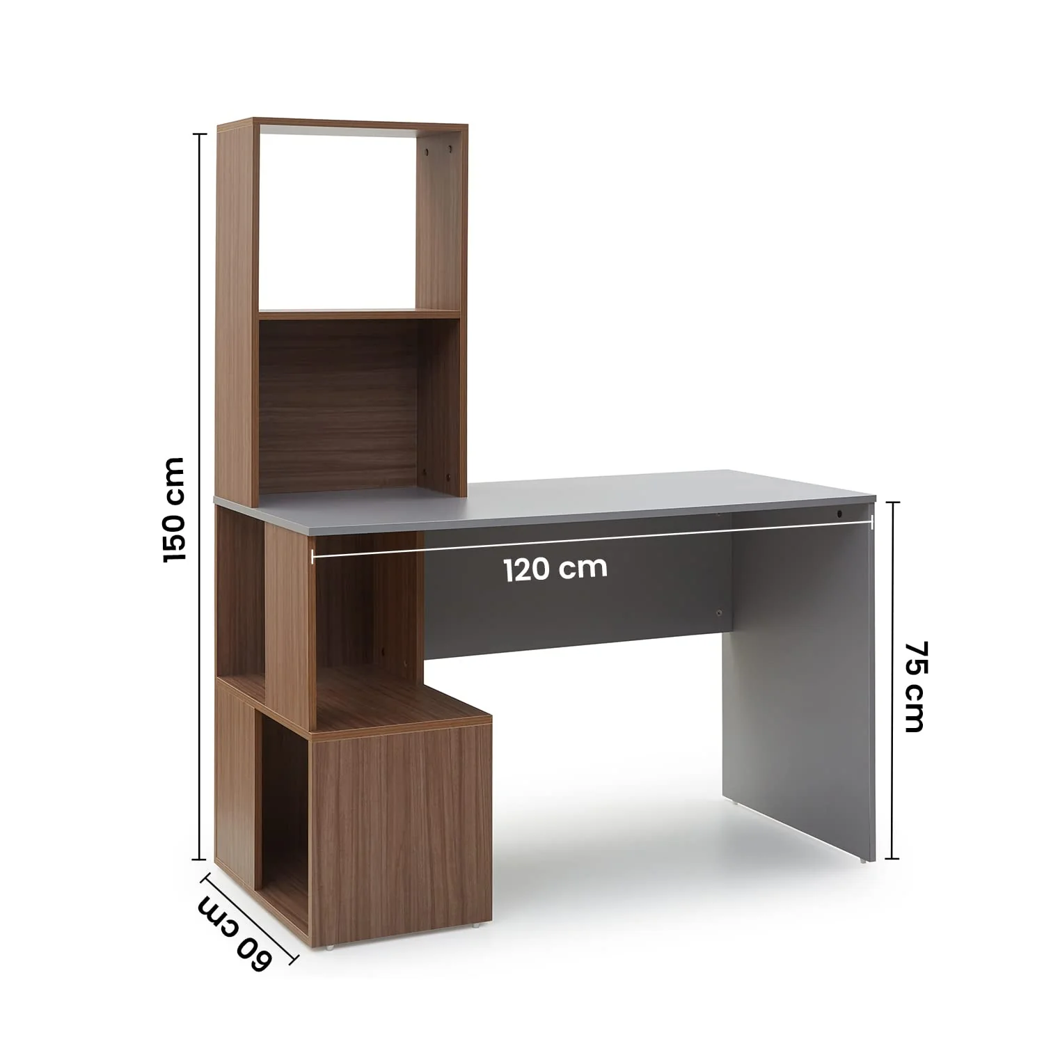 Renewed Vermont Study Table - Gothic Grey - Image 2