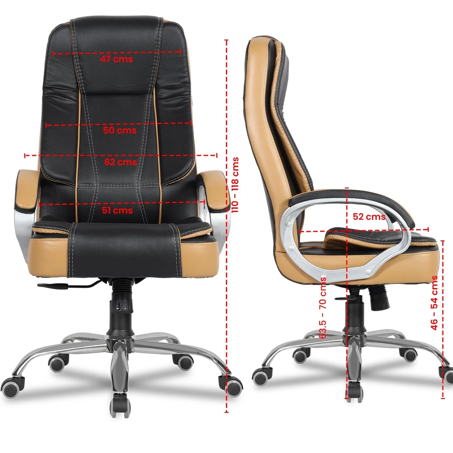 Green Soul Renewed Vienna High Back Executive Chair - Image 17