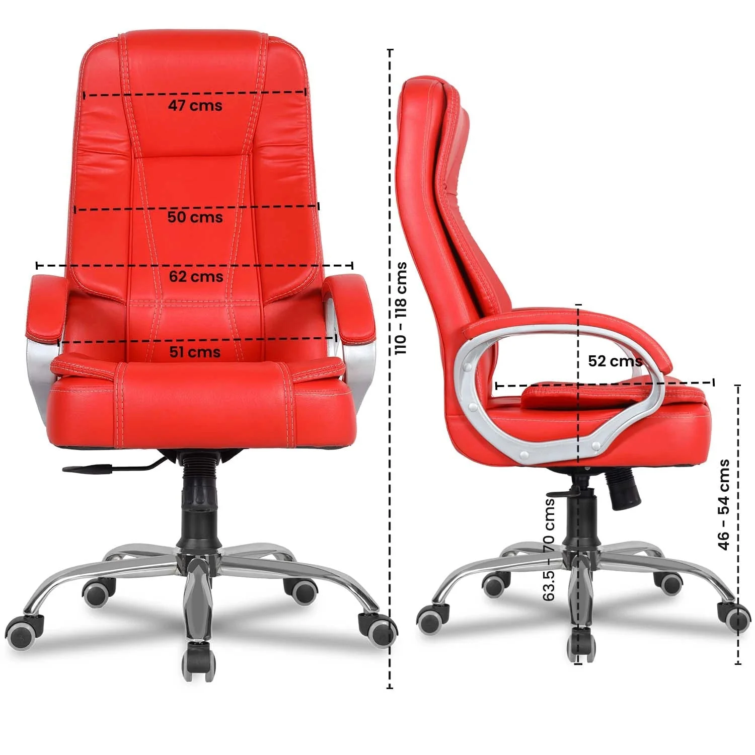 Green Soul Renewed Vienna High Back Executive Chair - Image 47