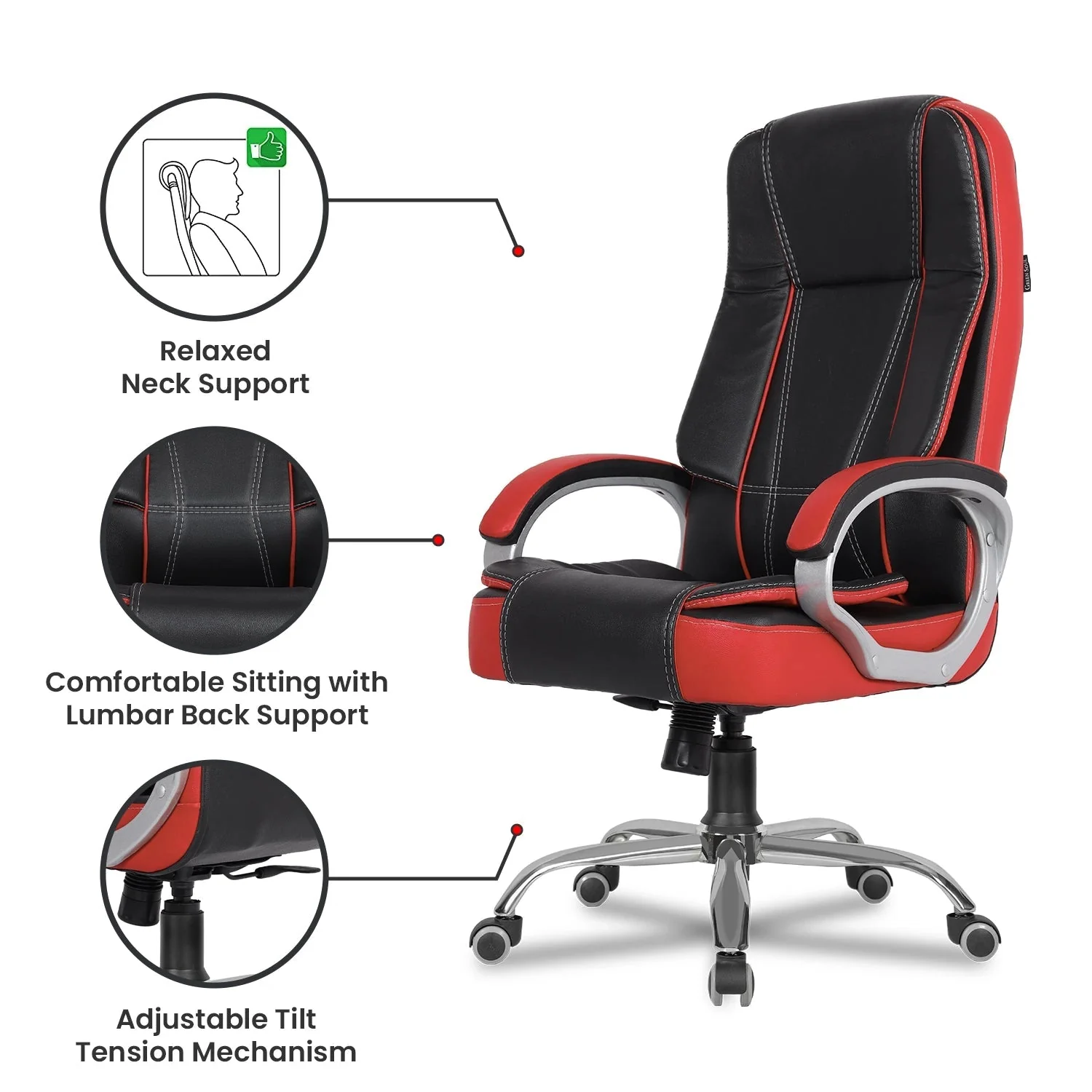 Green Soul Renewed Vienna High Back Executive Chair - Image 8