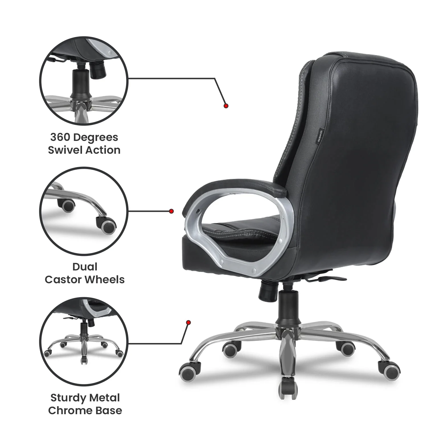 Green Soul Renewed Vienna Mid Back Executive Chair - Image 29