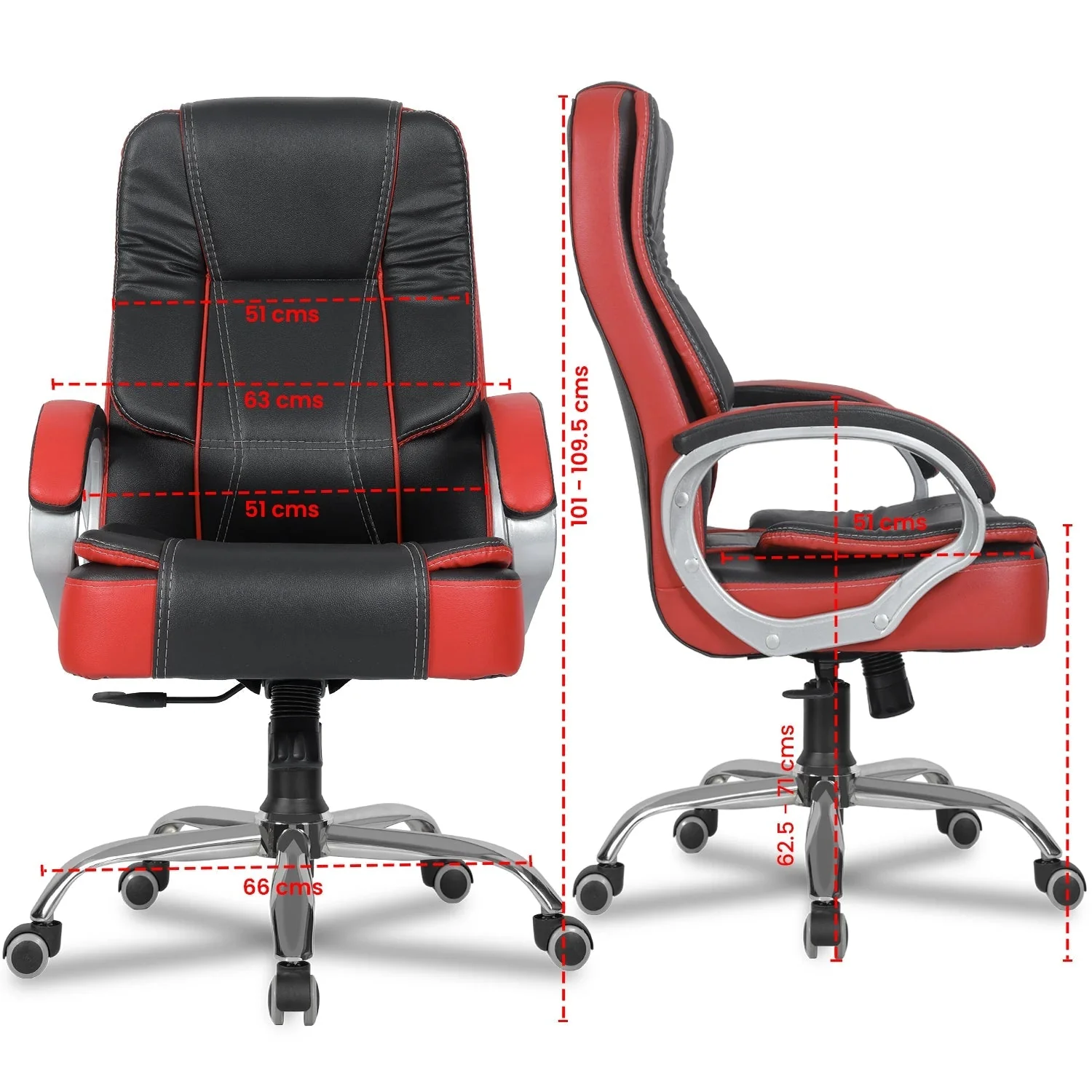 Green Soul Renewed Vienna Mid Back Executive Chair - Image 9