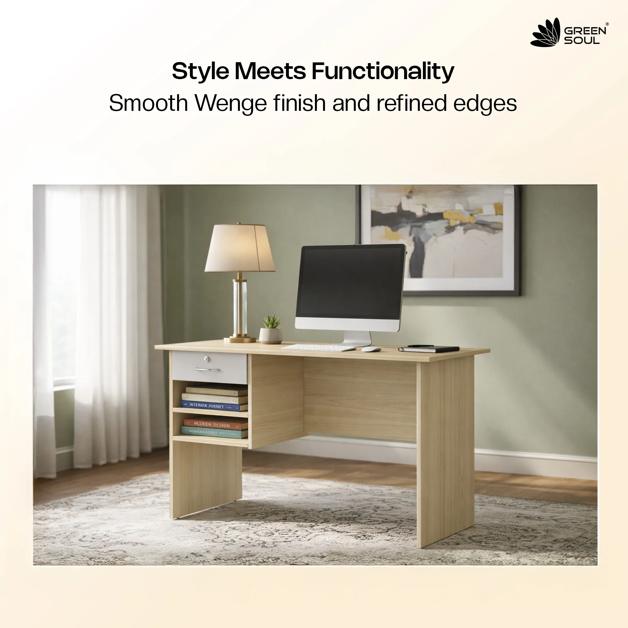 Green Soul Rhine Study Table - Image 26