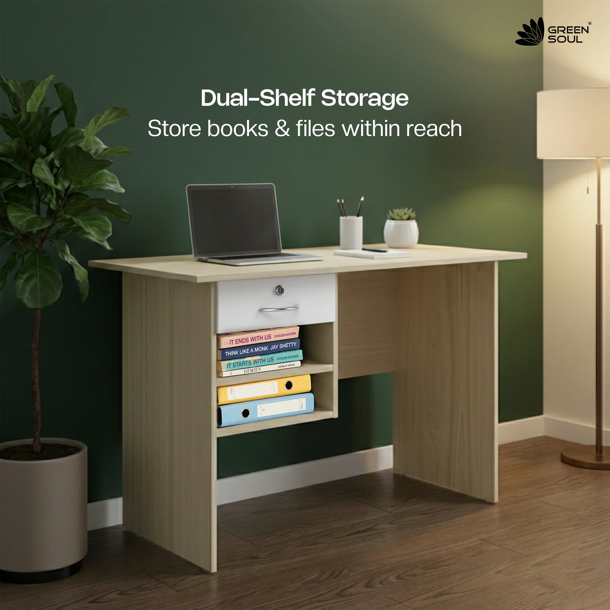 Green Soul Rhine Study Table - Image 34