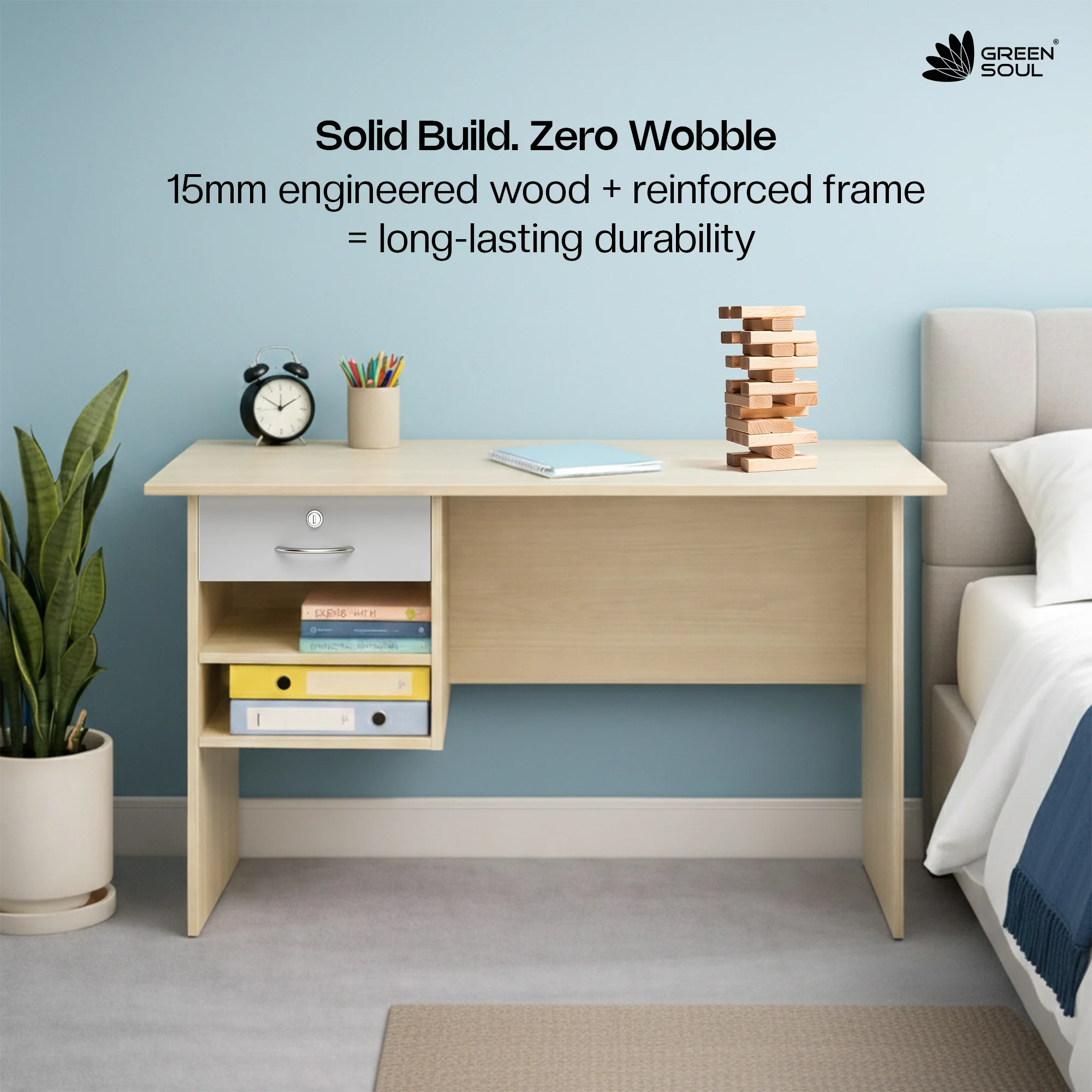 Green Soul Rhine Study Table - Image 35