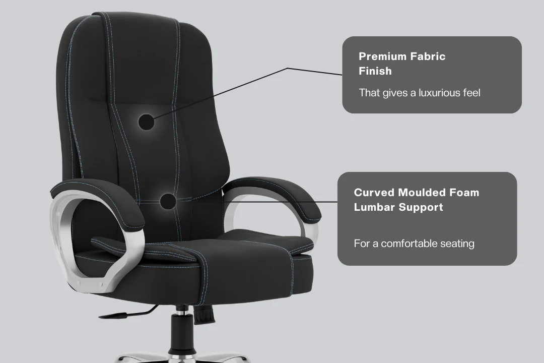 Green Soul Vienna Fabric Executive Chair - Image 33